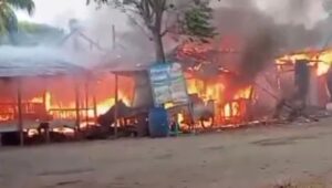 Warung di Pesisir Palangpang Sukabumi Ludes Terbakar, Kerugian Capai Rp70 Juta