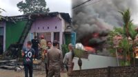 Kebakaran di Jampangkulon Sukabumi, Hanguskan Asrama Dua Lantai Pondok Pesantren Alkafi