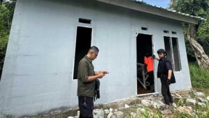 BPBD Kabupaten Sukabumi Monitoring Pembangunan Huntap di Nyalindung
