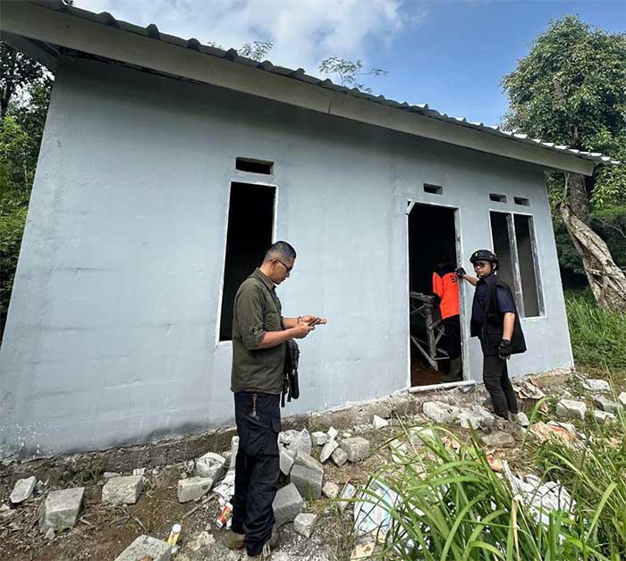 BPBD Kabupaten Sukabumi Monitoring Huntap Nyalindung