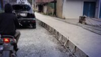 DPU Kabupaten Sukabumi Betonisasi Jalan Parungkuda, Gencar Pembangunan Infrastruktur