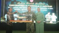 Sertijab Danyon Armed 13/Nanggala Kostrad, Wabup Sukabumi Harap Sinergitas Terus Terjaga