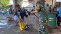 Dinas Perikanan Kabupaten Sukabumi Bersama TNI Polri Gelar Aksi Bersih-Bersih