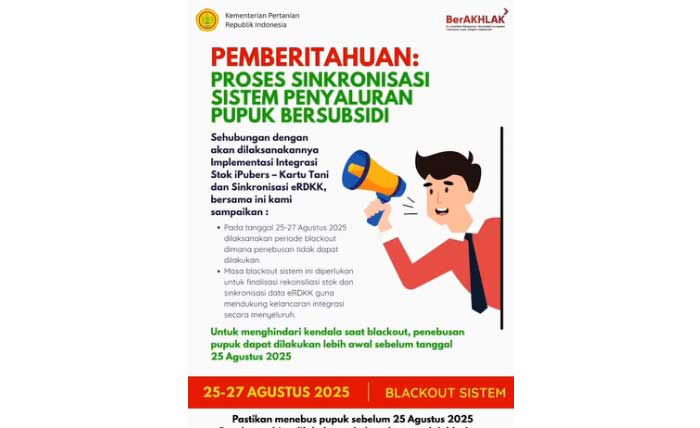 Distan Kabupaten Sukabumi Umumkan Blackout Pupuk Subsidii