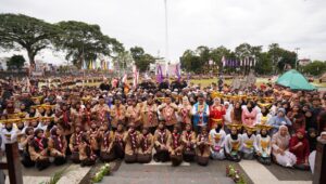 HUT Pramuka ke-64 di Kota Sukabumi, Upacara Puncak Berlangsung Meriah