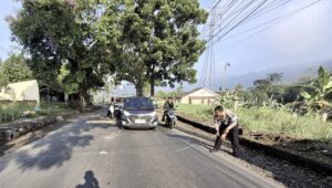 Laka Maut Terjadi di Jalan Palabuhan II Sukabumi, Pengendara Motor Tewas di Tempat