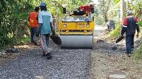 Disperkim Kabupaten Sukabumi Bangun Jalan Desa Sukamaju, Warga Ucapkan Terima Kasih