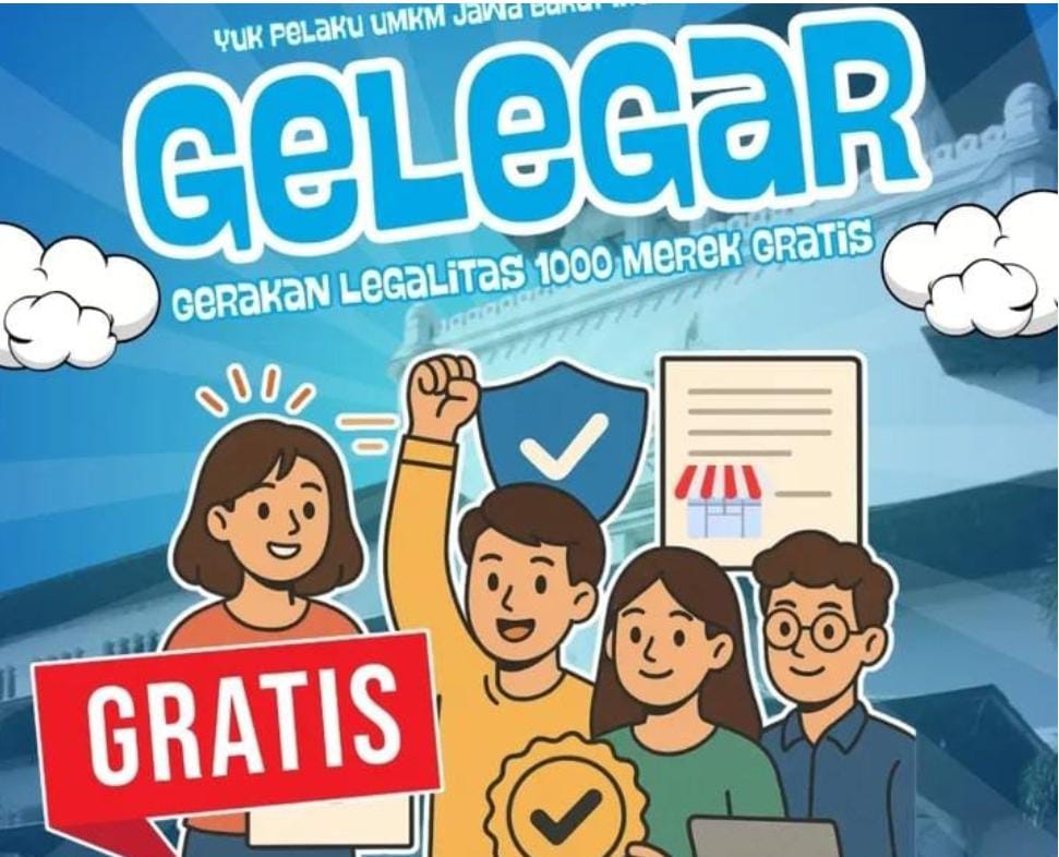 Program Gerakan Legalitas 1000 Merek Gratis (Gelegar)