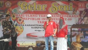 Perdana, Desa Karangtengah Gelar Pesta Seni