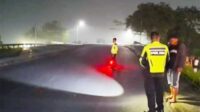 Tabrakan di Cisaat Sukabumi, Motor vs Truk Box Dua Orang Luka-Luka