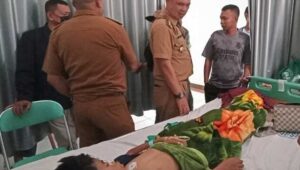Forkompimcam Sagaranten Sukabumi Respon Anak Yatim Alami Luka Serius di Mata