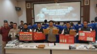 Polres Sukabumi Ungkap 150 Kasus Narkoba, 191 Tersangka Diamankan