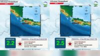 BMKG Catat Dua Gempa Dangkal Terjadi di Sukabumi