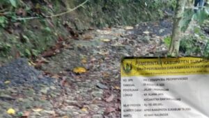 Proyek Jalan Lingkungan di Buanajaya Mangkrak