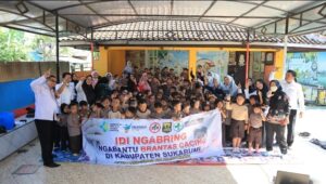 47 Puskesmas di Sukabumi Ikut Program IDI Berantas Cacingan