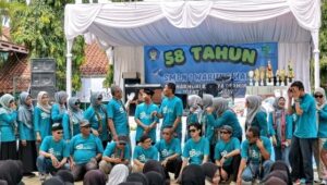 Milad ke-58, SMPN 1 Warungkiara Santuni Anak Yatim