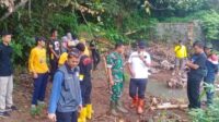 Bendungan Cikolawing Ambruk, Puluhan Hektare Sawah di Nagrak Terancam Gagal Panen
