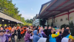 Kemensos Gelar Fun Walk HDI 2025 di Kawasan Industri Bogorindo Sukabumi