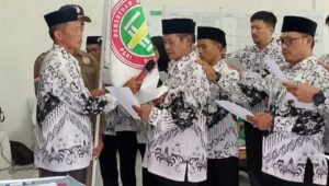 Surya Miharja Resmi Pimpin PGRI Kecamatan Nagrak