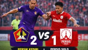 Persik Kediri Tekuk Persis Solo 2-1 di Stadion Brawijaya