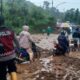 TERGANGGU: Longsor dilaporkan menimbun ruas Jalan Sukabumi (Baros) – Sagaranten, tepatnya di Kampung Liunggunung, Desa Kertaangsana. Ft: ist