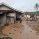 Warga membersihkan material lumpur sisa banjir yang merendam permukiman di Kecamatan Purabaya, Kabupaten Sukabumi, Minggu (28/12/2025). FT: Ist