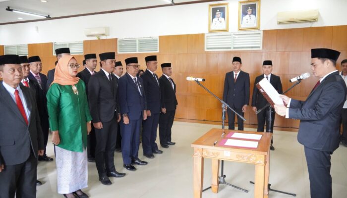 21 Camat di Sukabumi Dilantik jadi PPATS