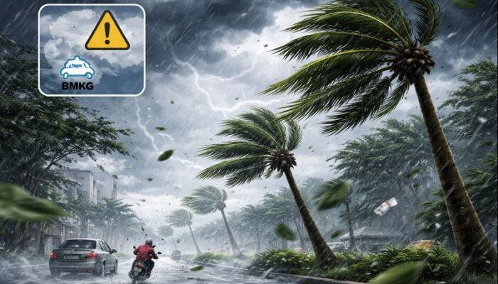 Cuaca Hari Ini Sukabumi 24 Januari, BMKG: Waspada Angin Kencang