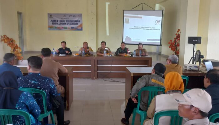 Perumda BPR Sukabumi Sosialisasikan Primas dan Tapak Kendaraan di Cicurug