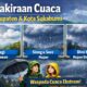 Prakiraan cuaca Kabupaten dan Kota Sukabumi hari ini, Senin (26/1/2026): pagi berawan, siang hingga sore hujan, malam kembali berawan, dan dini hari berpotensi hujan. Warga diimbau tetap waspada terhadap perubahan cuaca. GRAFIS INILAHSUKABUMI.COM