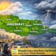 Ilustrasi cuaca Sukabumi pada Selasa, 13 Januari 2026. BMKG memprakirakan hujan sedang hingga lebat berpotensi terjadi di Kabupaten dan Kota Sukabumi, disertai kilat dan angin kencang di sejumlah wilayah. GRAFIS: INILAHSUKABUMI.COM