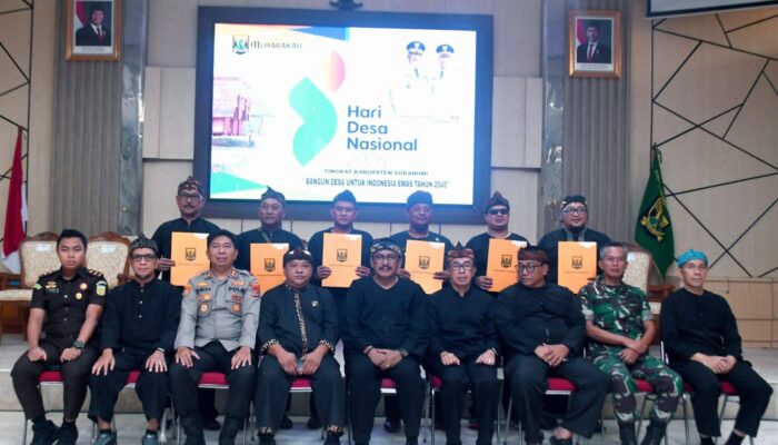 47 Desa di Sukabumi Terima Penghargaan