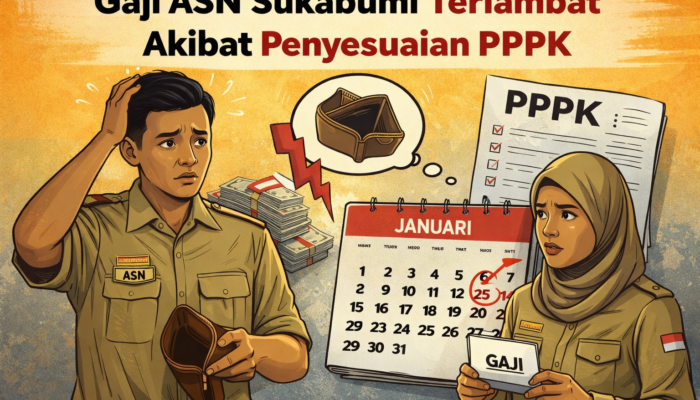 Gaji ASN Sukabumi Telat, Ini Penyebabnya