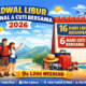 ILUSTRASI: Pemerintah menetapkan 16 hari libur nasional dan 6 cuti bersama. Sepanjang 2026 terdapat 9 long weekend yang bisa dimanfaatkan masyarakat. Foto: Ist/Net