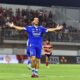 SEEBRASI: Thom Haye melakukan selebrasi usai mencetak gol pada laga Persib Bandung lawan Madura United di BRI Super League 2025/2026. Sumber Foto: Dok. Persib Bandung