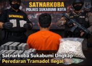 Polres Sukabumi Kota Sita 3.650 Butir Tramadol