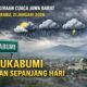 WASPADA: BMKG memprakirakan hujan ringan hingga sedang melanda sebagian besar wilayah Jawa Barat, termasuk Kota dan Kabupaten Sukabumi yang berpotensi hujan sepanjang hari. Tetap waspada dan pantau informasi cuaca terbaru sebelum beraktivitas. Foto Grafis: INILAHSUKABUMI.COM