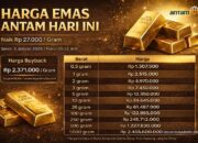 Harga Emas Antam Hari Ini Naik lagi
