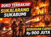 Kebakaran di Sukalarang Sukabumi, Kerugian Capai Rp900 Juta