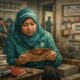 ILUSTRASI: Seorang kader Posyandu di Desa Mekarjaya, Kecamatan Warungkiara, Kabupaten Sukabumi, tampak memegang amplop kosong sebagai simbol delapan bulan insentif yang belum dibayarkan pemerintah desa. Foto: GRAFIS INILAHSUKABUMI.COM