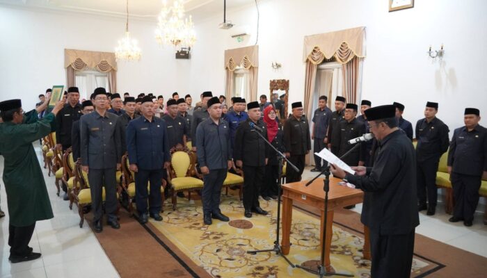 SOTK Berubah, Bupati Sukabumi Kukuhkan Pejabat Manajerial