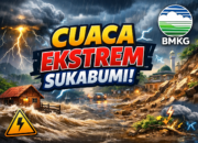 Cuaca Sukabumi Hari Ini, Potensi Hujan Sejak Pagi