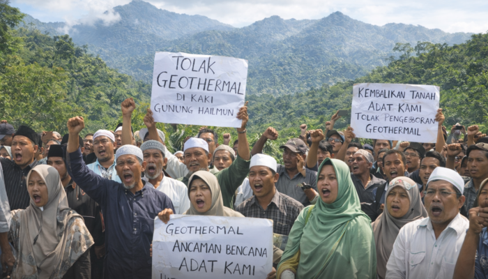 Warga Tolak Proyek Geothermal, Ini Kata Kades Sirnarasa Sukabumi