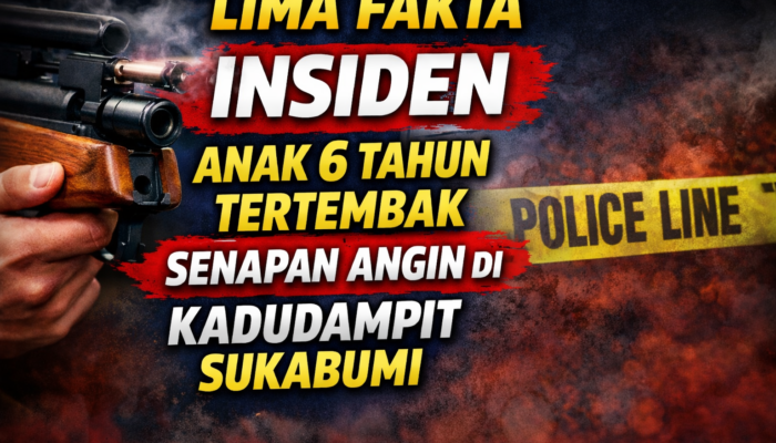 Lima Fakta Insiden Anak 6 Tahun Tertembak Senapan Angin di Kadudampit Sukabumi