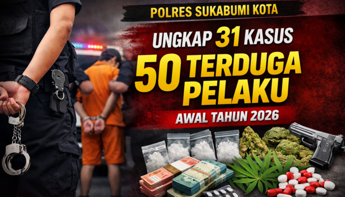 Angka Kejahatan di Kota Sukabumi Masih Tinggi