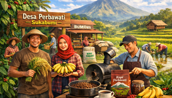 Desa Perbawati Sukabumi, Bangun Ekonomi Warga Lewat Produk Unggul Pertanian