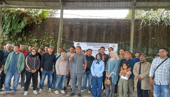 Reses DPRD Sukabumi Pertama, Faisal Akbar Dorong UHC Tuntas di Kabupaten Sukabumi