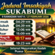 Jadwal Imsakiyah untuk Sukabumi, 9 Ramadan 1447 Hijriah.