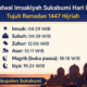 Jadwal Imsakiyah Tujuh Ramadan 1447 Hijriah.