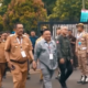 Ketua DPRD Kabupaten Sukabumi, Budi Azhar Mutawali Bersama Bupati Sukabumi saat menghadiri Rapat Koordinasi Nasional (Rakornas) Pemerintah Pusat dan Daerah di Sentul International Convention Center. Foto: Ist
